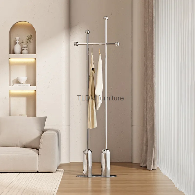 Floor-Type Clothes Tree Simple Stainless Steel Clothes Rack Internet Celebrity Light Luxury Bedroom and Household Clothing Shelf
Floor-Type Clothes Tree Simple Stainless Steel Clothes Rack Internet Celebrity Light Luxury Bedroom and Household Clothing Shelf