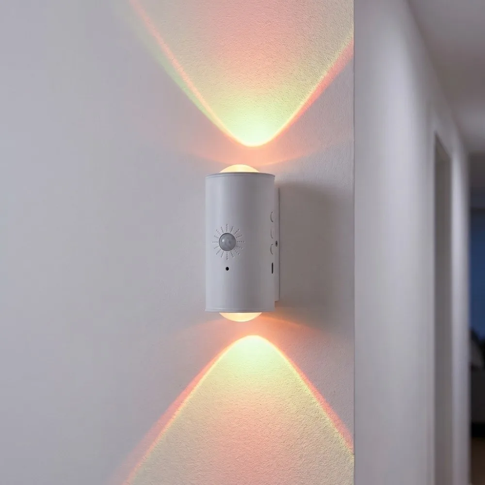 16 Colors Adjustable Motion Sensor Wall Lamp Infrared Sensing Magnetic Rechargeable Night Light RGB Spotlight Dual Head Design
16 Colors Adjustable Motion Sensor Wall Lamp Infrared Sensing Magnetic Rechargeable Night Light RGB Spotlight Dual Head Design