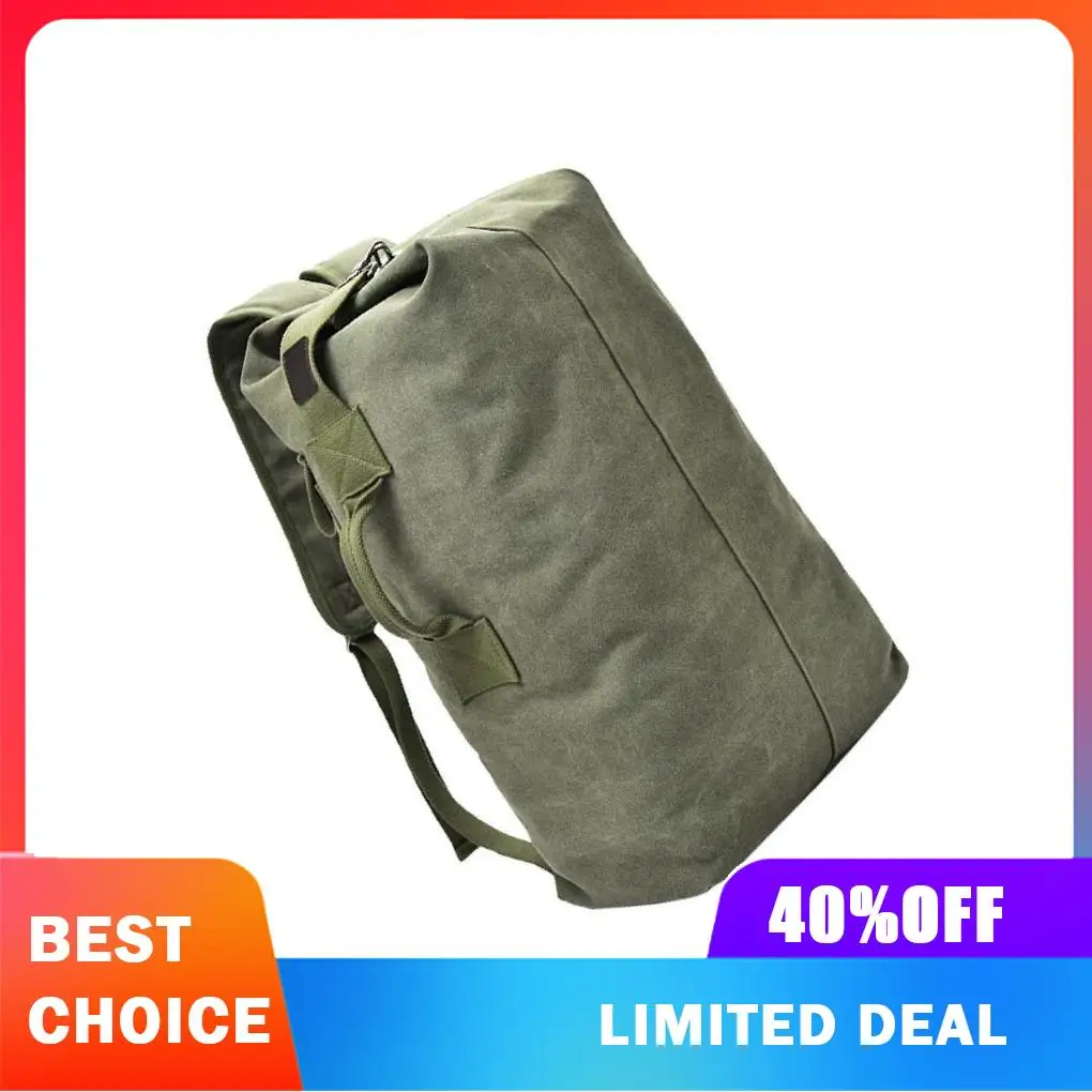 Рюкзак для походов и путешествий из холщовой ткани, спортивный рюкзак, дорожная сумка, армейский зеленый, размер S
Рюкзак для походов и путешествий из холщовой ткани, спортивный рюкзак, дорожная сумка, армейский зеленый, размер S