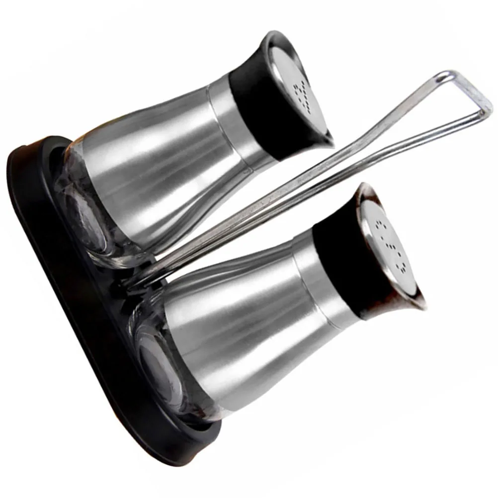 1 set Seasoning Bottle Set Glass Stainless Steel Spice Storage Jars Multi Purpose Condiment Canisters Kitchen Bar Accessories
1 set Seasoning Bottle Set Glass Stainless Steel Spice Storage Jars Multi Purpose Condiment Canisters Kitchen Bar Accessories