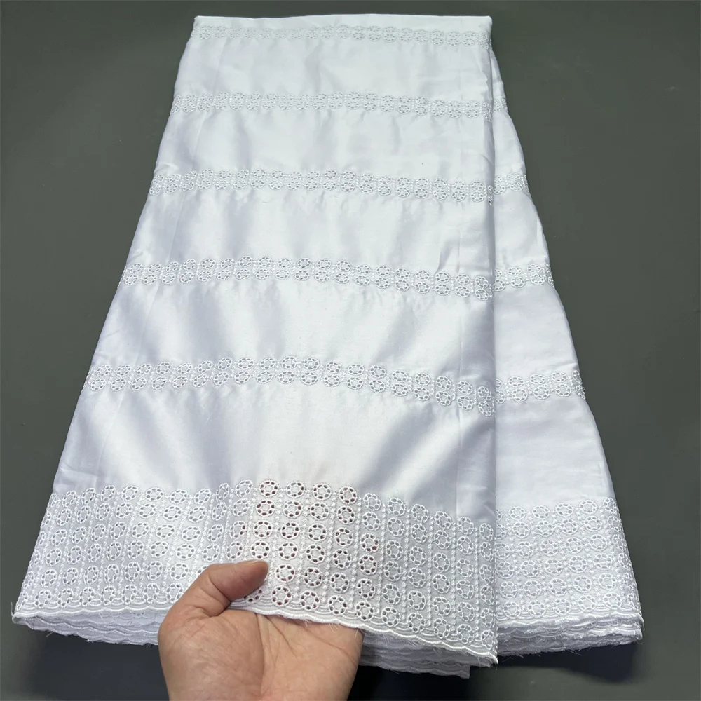 2026 High Quality African Nigerian Tulle Lace Fabric for Sewing Wedding Party Gown Dress Embroidered Cotton Damask 5Yards white
2026 High Quality African Nigerian Tulle Lace Fabric for Sewing Wedding Party Gown Dress Embroidered Cotton Damask 5Yards white