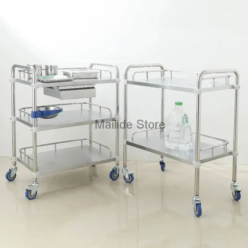 Beauty Salon Stainless Trolleys Steel Modern Salon Medical Tool Trolley Creative Salon Furniture Hospital Mobile Storage Trolley
Beauty Salon Stainless Trolleys Steel Modern Salon Medical Tool Trolley Creative Salon Furniture Hospital Mobile Storage Trolley
