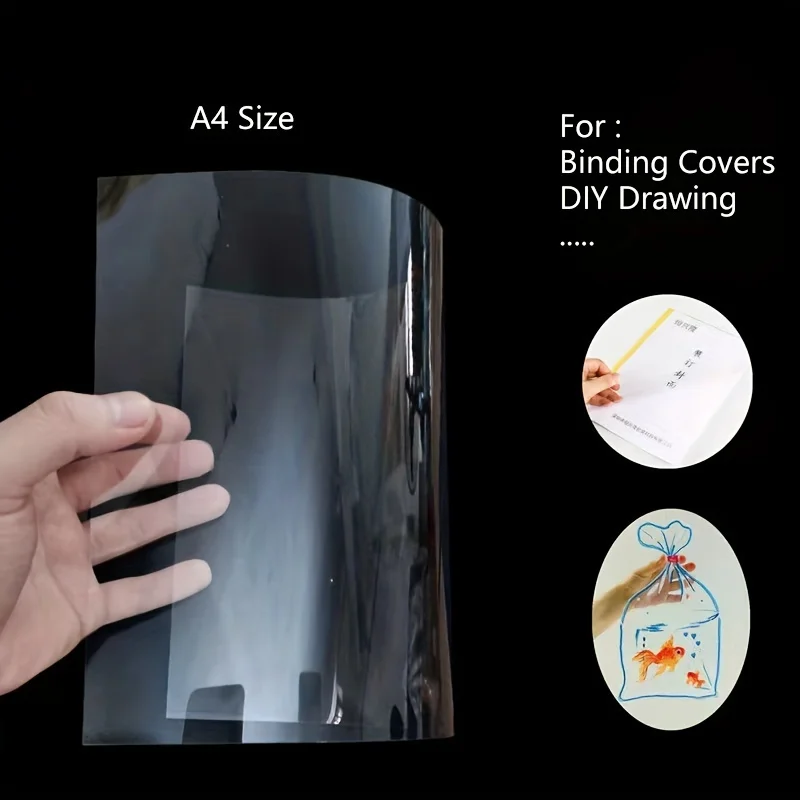 Pack of 10, A4 Size 8.27 * 11.69 Inches, Double-sided PET Plastic Sheet, Used for Art Painting and Binding Cover Materials.
Pack of 10, A4 Size 8.27 * 11.69 Inches, Double-sided PET Plastic Sheet, Used for Art Painting and Binding Cover Materials.
