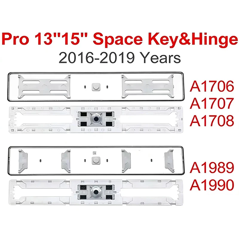 Replacement Key Space Bar Key Hinges For MacBook Pro Retina 13" 15" A1706 A1707 A1708 A1989 A1990 2016-2019
Replacement Key Space Bar Key Hinges For MacBook Pro Retina 13" 15" A1706 A1707 A1708 A1989 A1990 2016-2019