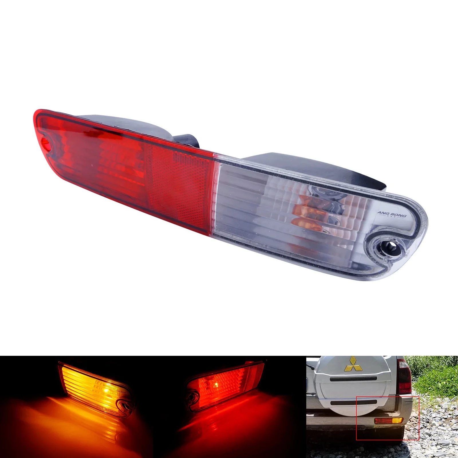 ANGRONG 1x Rear Fog Bumper Light Right MN133776 For Mitsubishi Pajero Montero Shogun 2002-06
ANGRONG 1x Rear Fog Bumper Light Right MN133776 For Mitsubishi Pajero Montero Shogun 2002-06