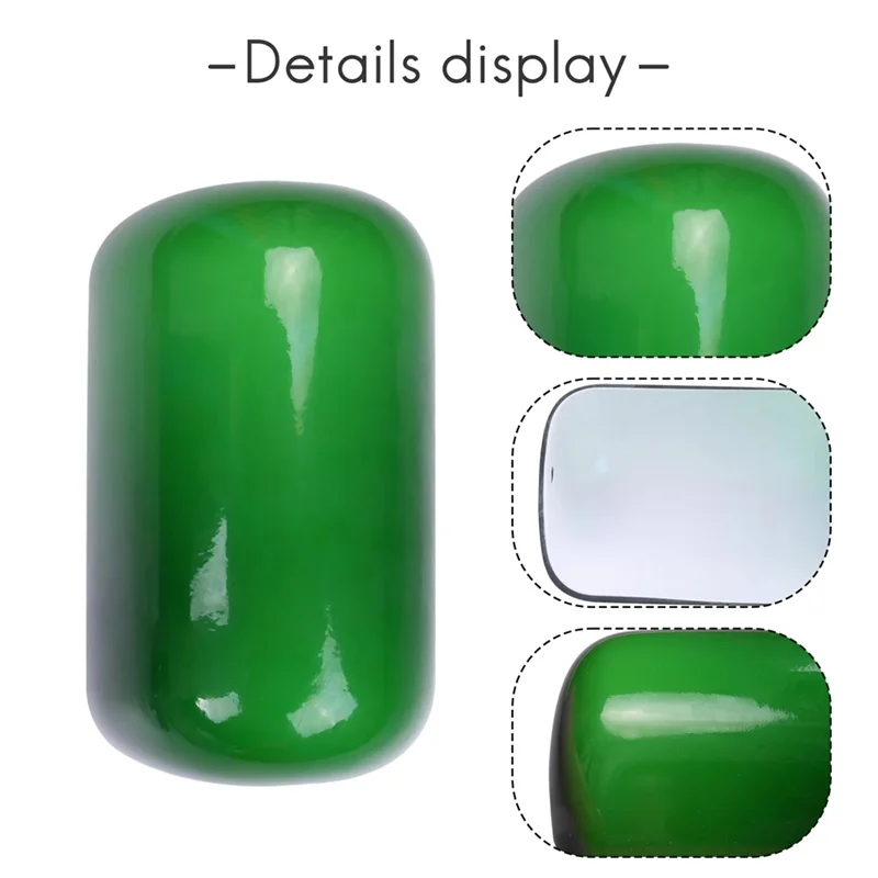 A15F-The New Green Color GLASS BANKER LAMP COVER/Bankers Lamp Glass Shade Lampshade
A15F-The New Green Color GLASS BANKER LAMP COVER/Bankers Lamp Glass Shade Lampshade