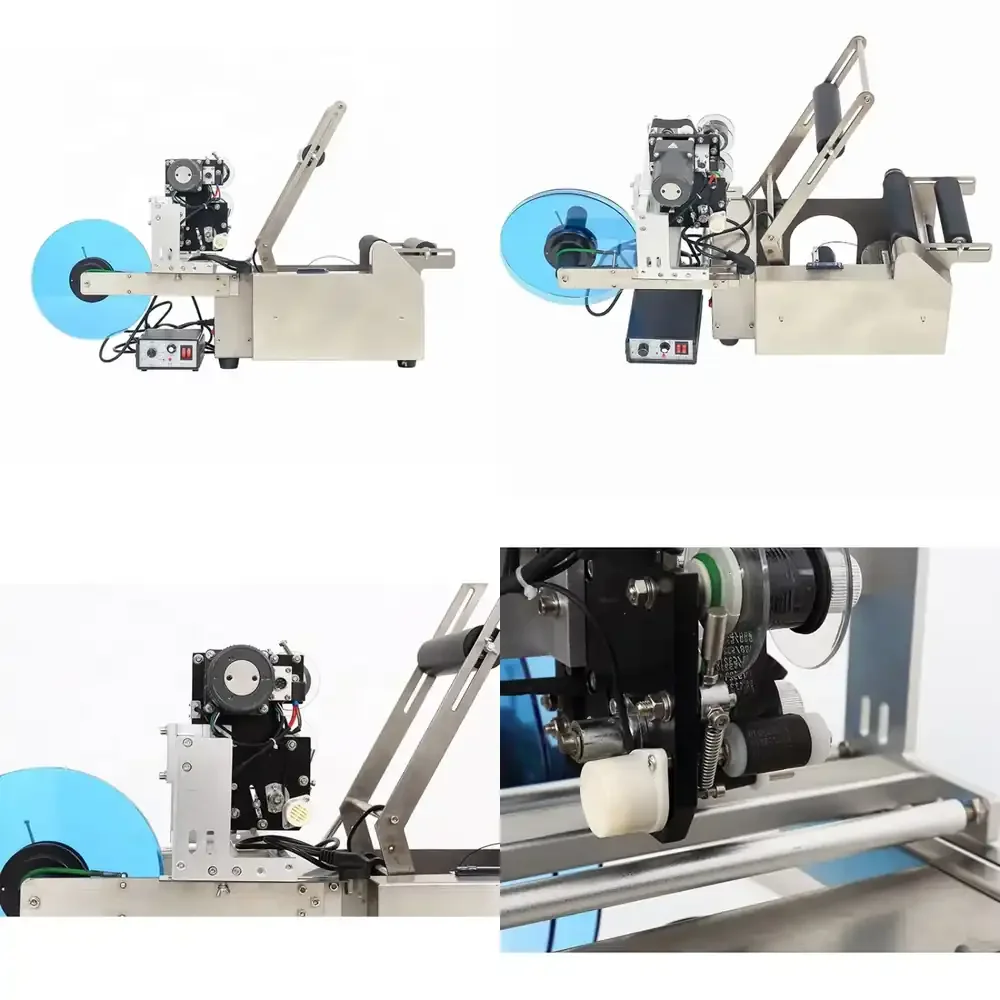 MT-50 Tabletop Semi Automatic Round Bottle Labeling Machine With Date Code Printer
MT-50 Tabletop Semi Automatic Round Bottle Labeling Machine With Date Code Printer