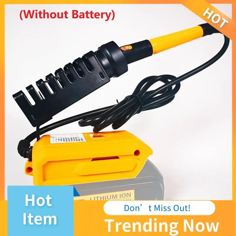 ABNL 60W Digital Electric Soldering Iron For Dewalt 18V/20V Battery 300-510℃ Temperature Adjustable Electric Soldering Iron
ABNL 60W Digital Electric Soldering Iron For Dewalt 18V/20V Battery 300-510℃ Temperature Adjustable Electric Soldering Iron