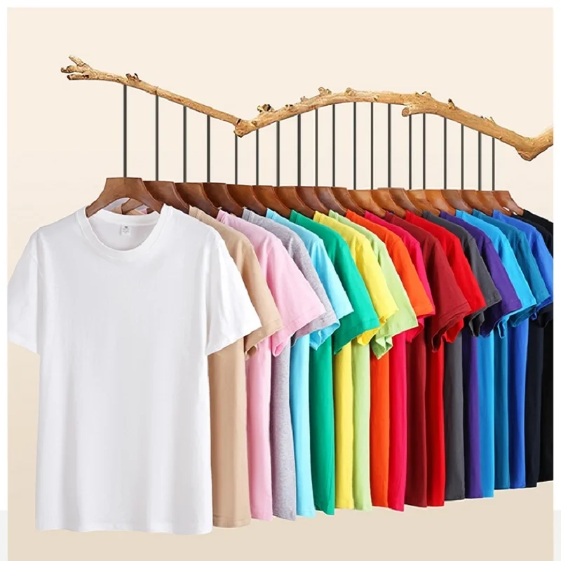 100% pure cotton summer high-end brand men's short sleeve round neck fashionable style half sleeved top breathable T-shirt
100% pure cotton summer high-end brand men's short sleeve round neck fashionable style half sleeved top breathable T-shirt