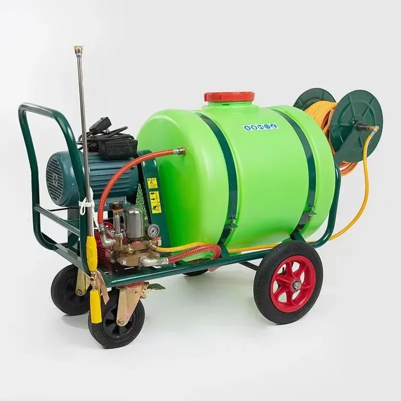 New type of disinfection machine for farms, cart type hand push dispenser, high pressure agricultural sprayer
New type of disinfection machine for farms, cart type hand push dispenser, high pressure agricultural sprayer