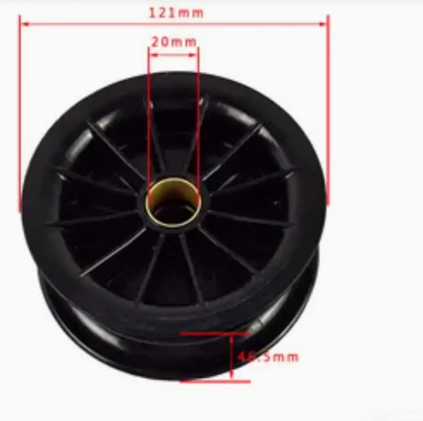 Forklift parts mast oil pipe guide pulley for Toyota forklift 8FD20-30 OEM 68802-26540-71
Forklift parts mast oil pipe guide pulley for Toyota forklift 8FD20-30 OEM 68802-26540-71