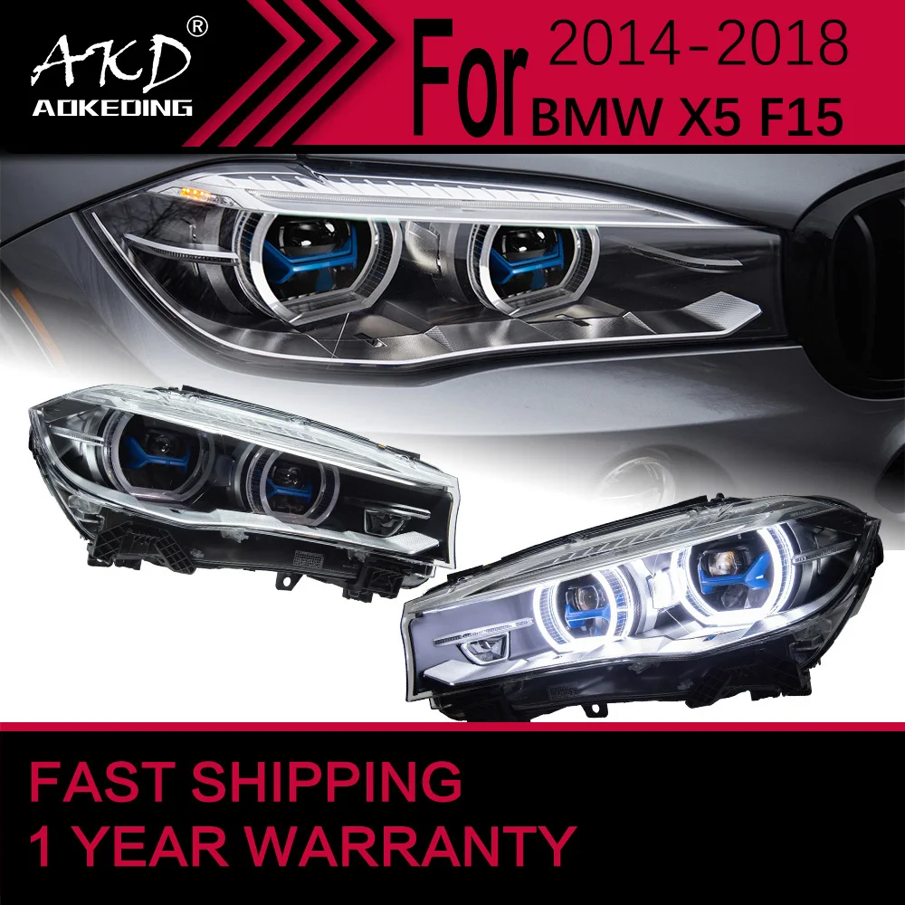 Автомобильные фары для BMW X5 светодиодные фары 2014-2019 F15 лампы Drl линзы проектора автомобильные аксессуары
Автомобильные фары для BMW X5 светодиодные фары 2014-2019 F15 лампы Drl линзы проектора автомобильные аксессуары