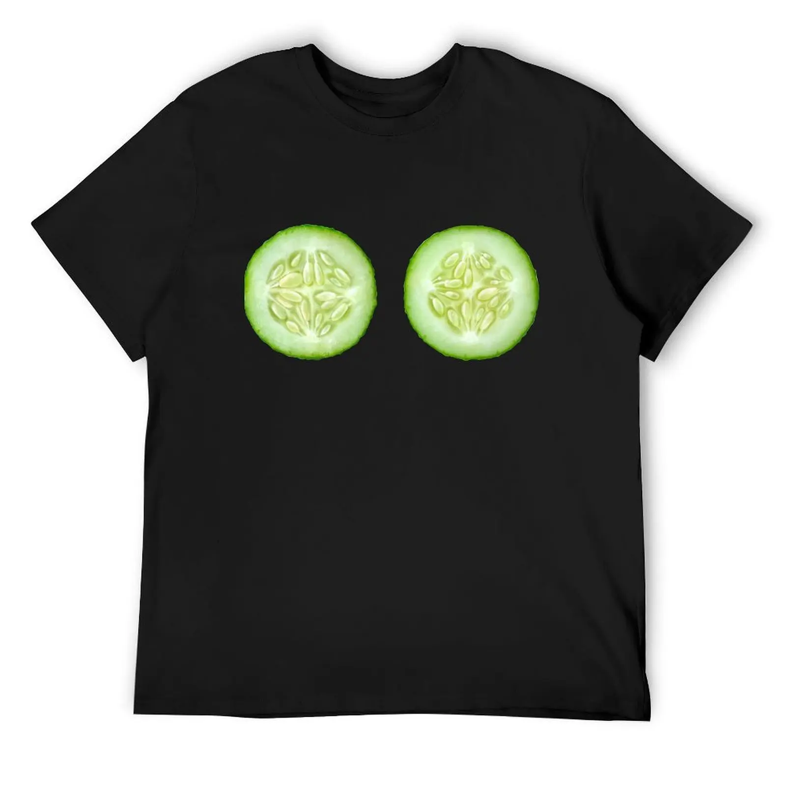Two slices of cucumber T-Shirt summer clothes baggy shirts cute tops anime shirts men
Two slices of cucumber T-Shirt summer clothes baggy shirts cute tops anime shirts men
