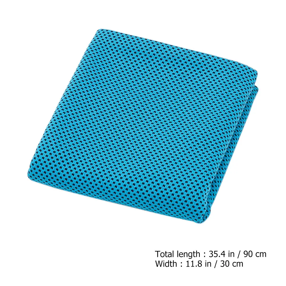 Cool Sports Towel Quick Dry Ice-cold Microfiber Yoga Gym Chilly Exercise Fast Absorption Breathable Mesh Material Outdoor Indoor
Cool Sports Towel Quick Dry Ice-cold Microfiber Yoga Gym Chilly Exercise Fast Absorption Breathable Mesh Material Outdoor Indoor