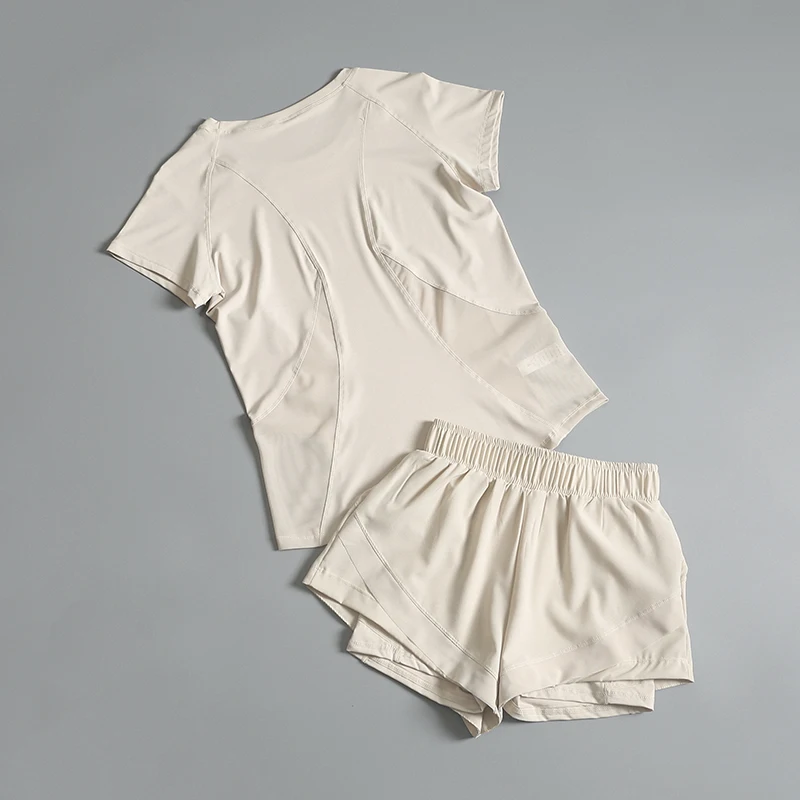 Sports suits for women's summer thin two-piece set 2025 new yoga suits for women's short-sleeved shorts quick-drying clothes
Sports suits for women's summer thin two-piece set 2025 new yoga suits for women's short-sleeved shorts quick-drying clothes