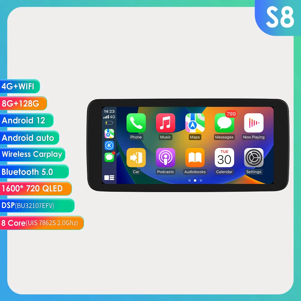 4G 8-ядерный Android Авторадио Универсальный мультимедийный плеер Carplay для Toyota Volkswagen Renault SKODA BMW Benz 2din головное устройство с экраном
4G 8-ядерный Android Авторадио Универсальный мультимедийный плеер Carplay для Toyota Volkswagen Renault SKODA BMW Benz 2din головное устройство с экраном