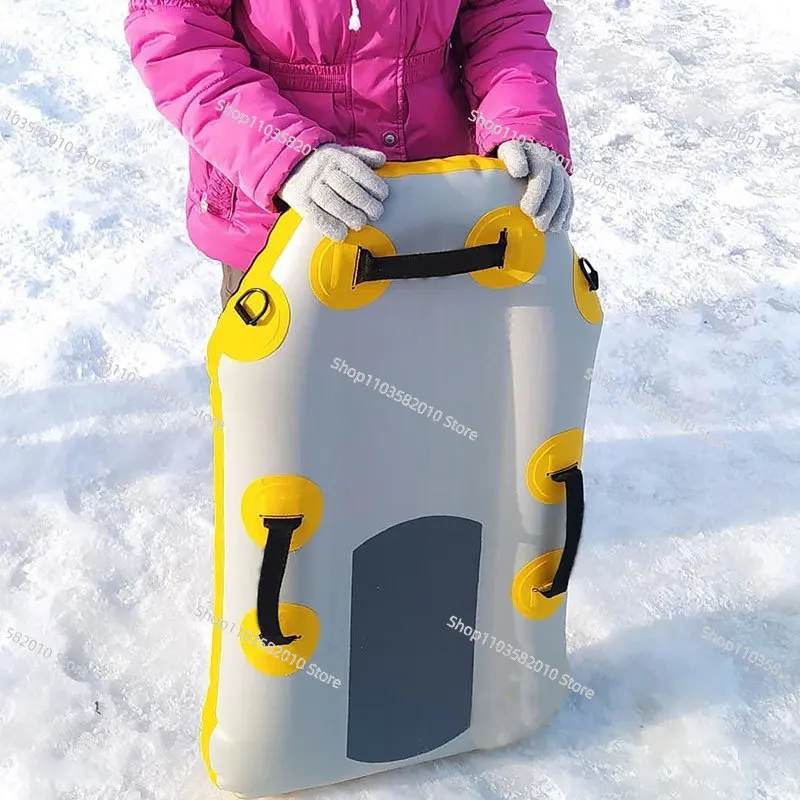 Inflatable Snowboard, Winter Inflatable Sled for Snow Sliding Fun
Inflatable Snowboard, Winter Inflatable Sled for Snow Sliding Fun