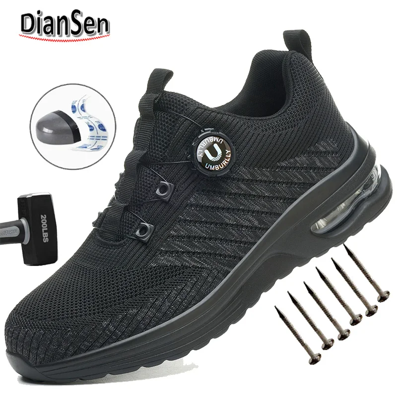 Men's Sports Safety Work Shoes Anti-smash Anti-Puncture Comfortable Breathable Work Boots for Office And Professional Use Shoes
Men's Sports Safety Work Shoes Anti-smash Anti-Puncture Comfortable Breathable Work Boots for Office And Professional Use Shoes