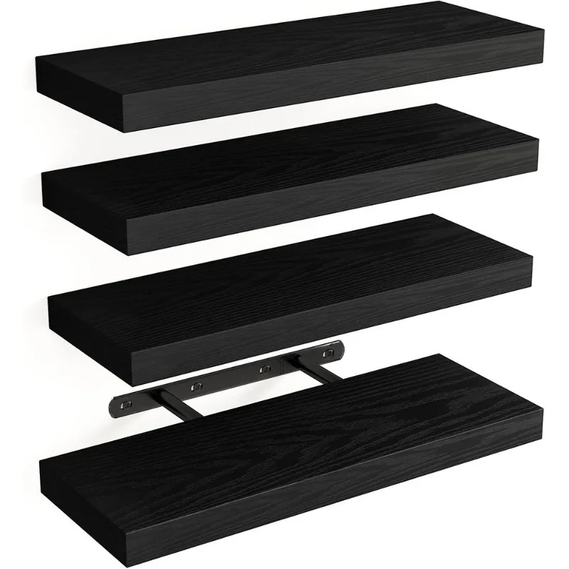 Wall Mount Floating Shelf, Straight Wooden Board Storage Rack for Bathroom, Kitchen, Living Room Home Wall Organizer
Wall Mount Floating Shelf, Straight Wooden Board Storage Rack for Bathroom, Kitchen, Living Room Home Wall Organizer
