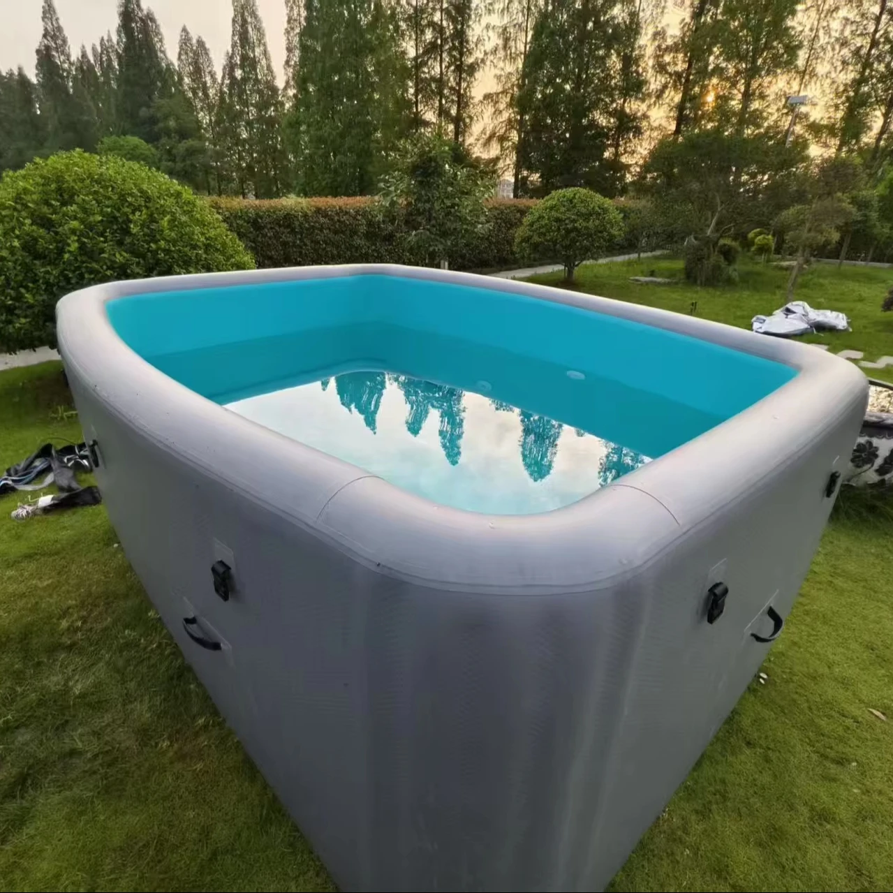 Heavy Duty Brushed PVC Inflatable Swimming Pool Extra Large Foldable Outdoor Backyard Family Water Pool for Kids Adults
Heavy Duty Brushed PVC Inflatable Swimming Pool Extra Large Foldable Outdoor Backyard Family Water Pool for Kids Adults