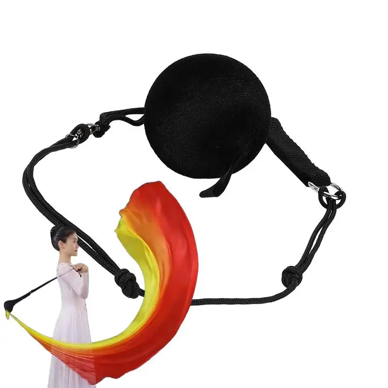 Мяч Poi Streamer, регулируемая цепочка, черные мячи Poi, портативный танцевальный реквизит, инструмент для выступления на сцене для танца живота, йоги 
Мяч Poi Streamer, регулируемая цепочка, черные мячи Poi, портативный танцевальный реквизит, инструмент для выступления на сцене для танца живота, йоги