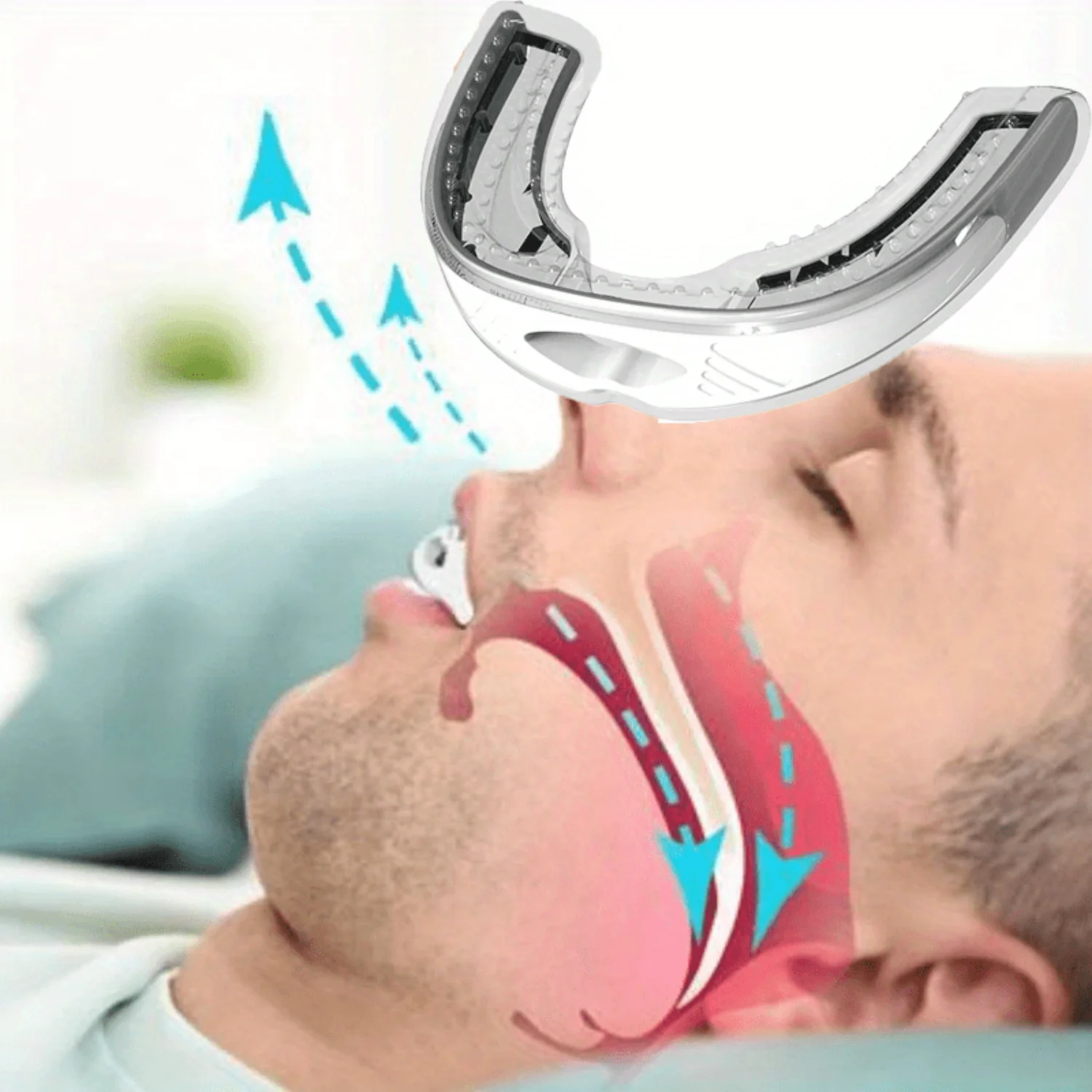 Comfortable Anti-Snoring Mouthpiece - Reusable Snore Reduction Guard, Perfect Valentine'S Day Gift
Comfortable Anti-Snoring Mouthpiece - Reusable Snore Reduction Guard, Perfect Valentine'S Day Gift
