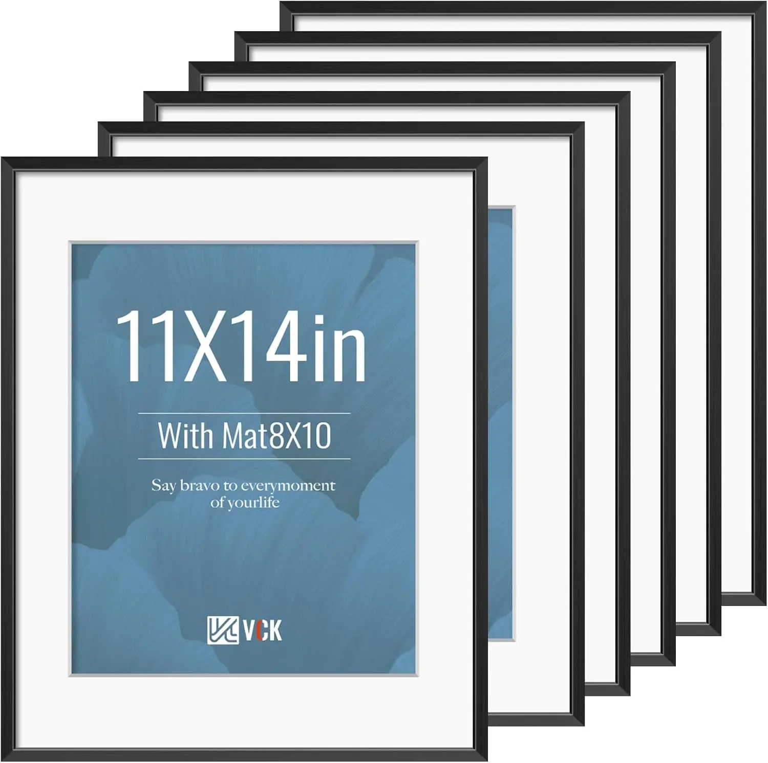 11x14 Picture Frame Black 6 Pack, High-End Aluminum Metal Poster Frame with Tempered Glass, Display Photo 8x10 with Mat or
11x14 Picture Frame Black 6 Pack, High-End Aluminum Metal Poster Frame with Tempered Glass, Display Photo 8x10 with Mat or