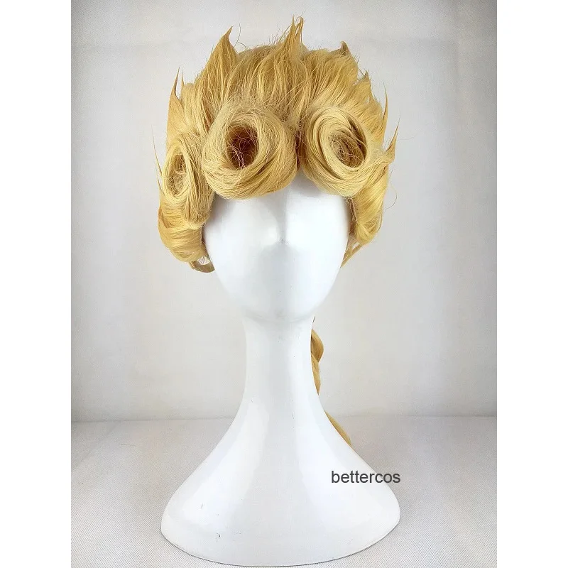 JoJo's Bizarre Adventure Giorno Giovanna Cosplay Wig Golden Braid Styled Heat Resistant Synthetic Hair Wig + Wig Cap
JoJo's Bizarre Adventure Giorno Giovanna Cosplay Wig Golden Braid Styled Heat Resistant Synthetic Hair Wig + Wig Cap