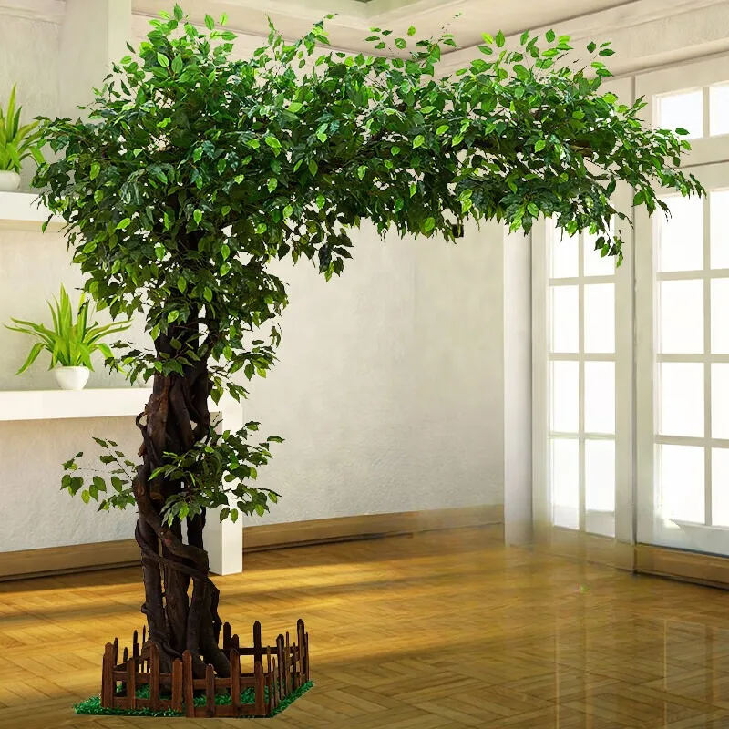 Big tree interior decoration simulation decoration hotel lobby decoration landscape green plant landscaping
Big tree interior decoration simulation decoration hotel lobby decoration landscape green plant landscaping