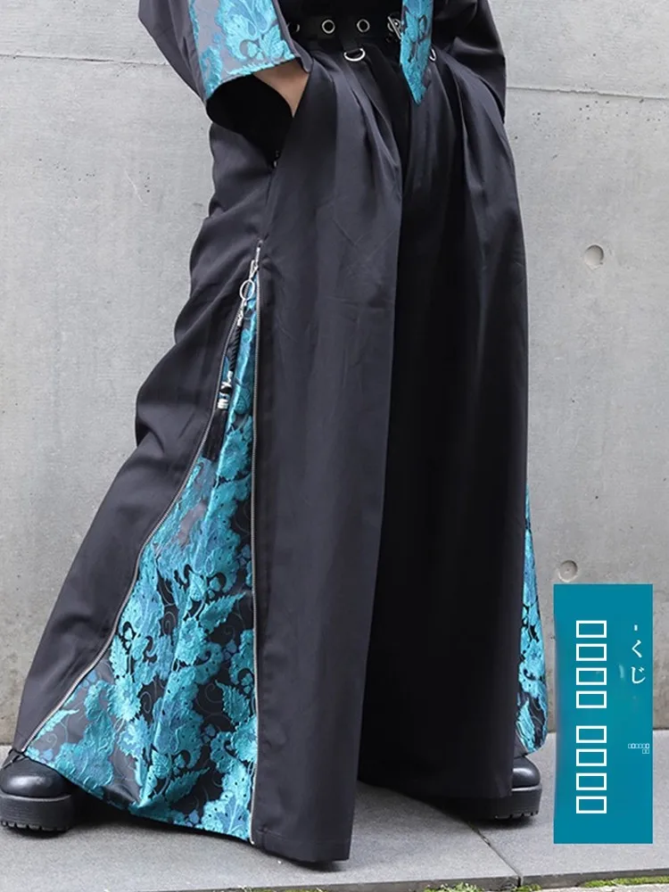 Женские брюки в японском ретро-стиле с вышивкой, декоративным принтом, молнией, широкими штанинами, с эффектом удлинения, повседневные, прямого кроя...
Женские брюки в японском ретро-стиле с вышивкой, декоративным принтом, молнией, широкими штанинами, с эффектом удлинения, повседневные, прямого кроя...