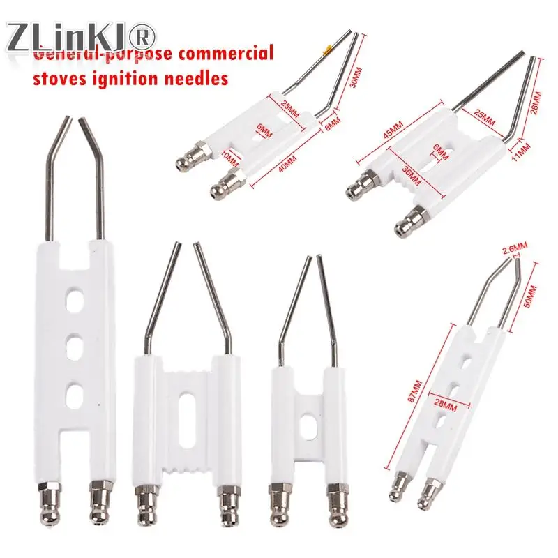 1Pcs H Type Ignition Needle For General-purpose Oil Burner BT10 Electrode Burner Accessories Ceramic Ignition Double Pin
1Pcs H Type Ignition Needle For General-purpose Oil Burner BT10 Electrode Burner Accessories Ceramic Ignition Double Pin