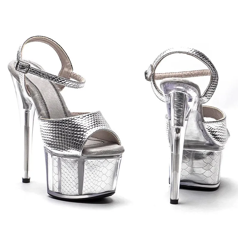 LAIJIANJINXIA New 17CM/7Inch PU Upper Sexy Exotic Women/Girl Sandals Platform Fashion High Heels Pole Dancing Shoes 0121
LAIJIANJINXIA New 17CM/7Inch PU Upper Sexy Exotic Women/Girl Sandals Platform Fashion High Heels Pole Dancing Shoes 0121