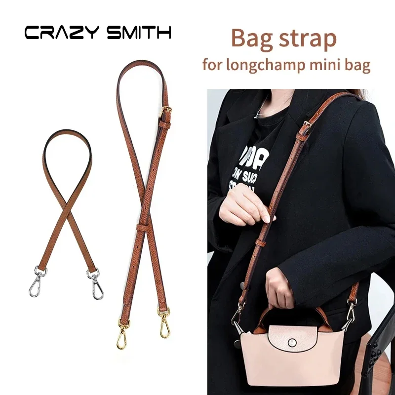 CRAZYSMITH Shoulder Bag Straps For Longchamp Crossbody Purse Women Genuine Leather Handbag Strap Adjustable Belt Bag Accessories
CRAZYSMITH Shoulder Bag Straps For Longchamp Crossbody Purse Women Genuine Leather Handbag Strap Adjustable Belt Bag Accessories