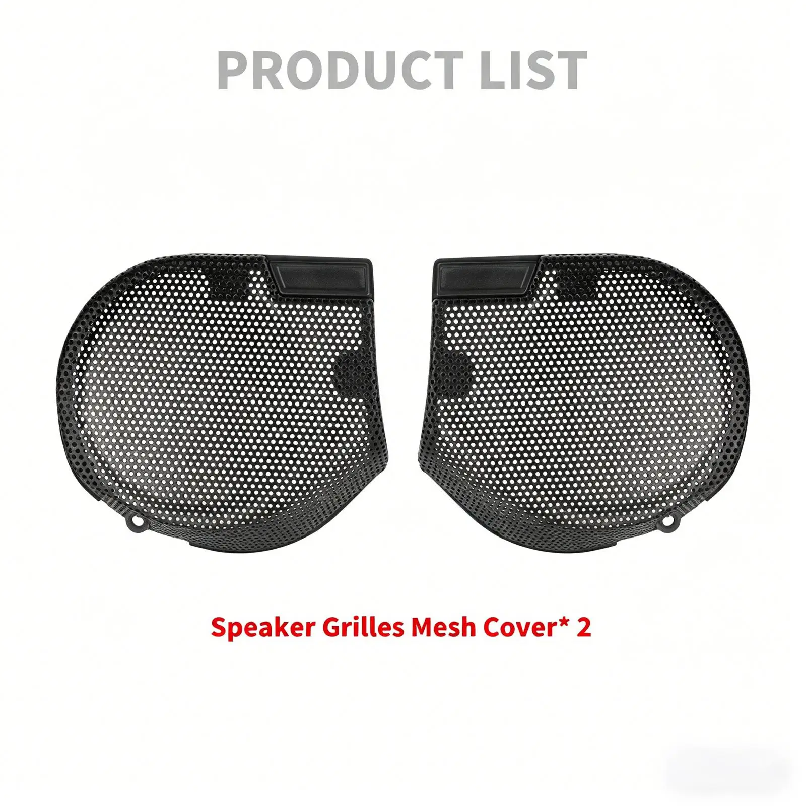 Dashboard Bracket Speaker Cover Lightweight Audio Plate Plastic Black Repair Instrument Hole for FLHXU 2025-up
Dashboard Bracket Speaker Cover Lightweight Audio Plate Plastic Black Repair Instrument Hole for FLHXU 2025-up