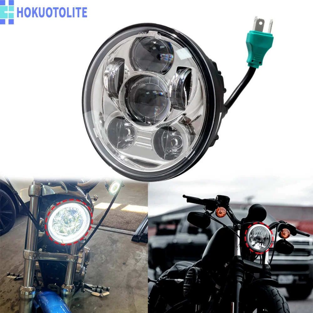 Motorcycl 5.75 Inch5-3/4 LED Headlight Projector Driving Light For Harley Sportster 883 Iron Dyna Street Bob Nightster Night Rod
Motorcycl 5.75 Inch5-3/4 LED Headlight Projector Driving Light For Harley Sportster 883 Iron Dyna Street Bob Nightster Night Rod