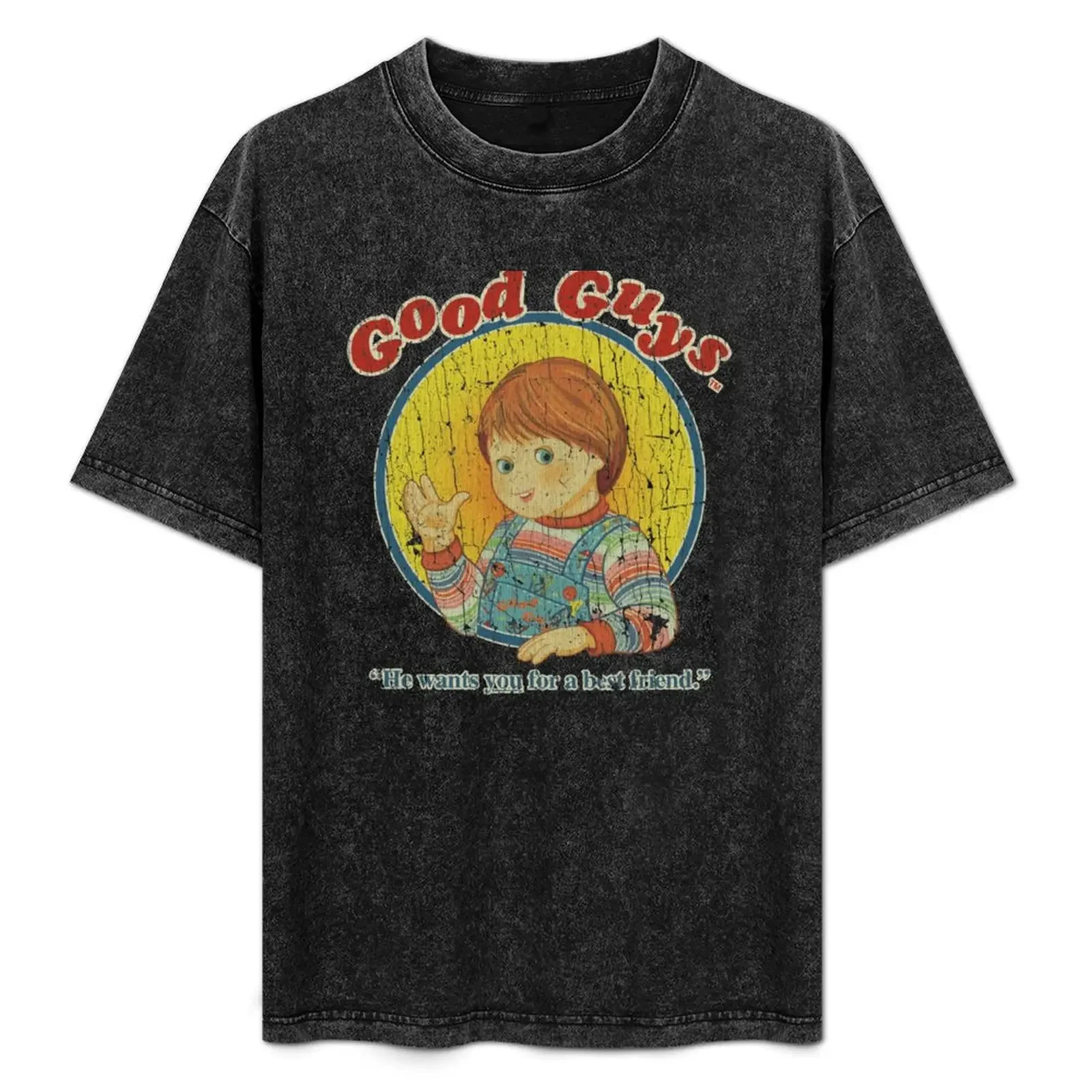 Good Guys Chucky Doll T-Shirt Quick Dry Light Sports T-Shirt
Good Guys Chucky Doll T-Shirt Quick Dry Light Sports T-Shirt