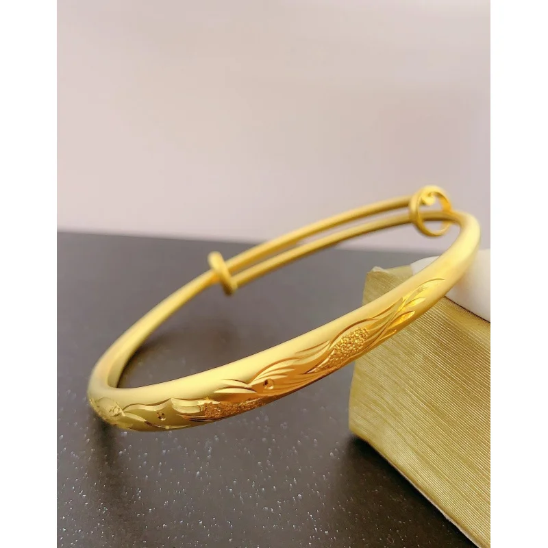 New Fashion Bracelet for Women, Long-lasting Color, Realistic Jewelry999Bracelet Chain Plated24KPure yellow genuine product
New Fashion Bracelet for Women, Long-lasting Color, Realistic Jewelry999Bracelet Chain Plated24KPure yellow genuine product