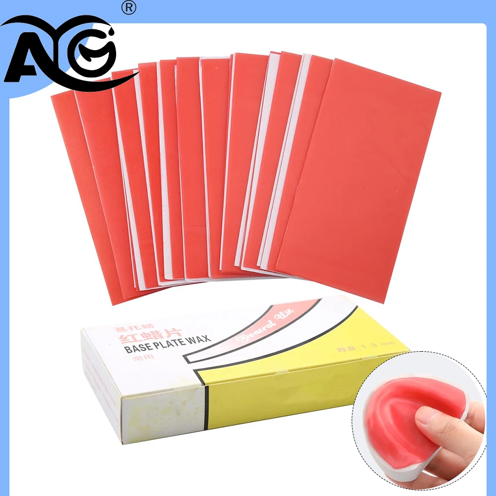 AG 1.3mm Dental Lab Base Plate Soft Red Dental Wax Dental Modeling Base Plate Wax for Dentistry Auxiliary Material Base Plate
AG 1.3mm Dental Lab Base Plate Soft Red Dental Wax Dental Modeling Base Plate Wax for Dentistry Auxiliary Material Base Plate