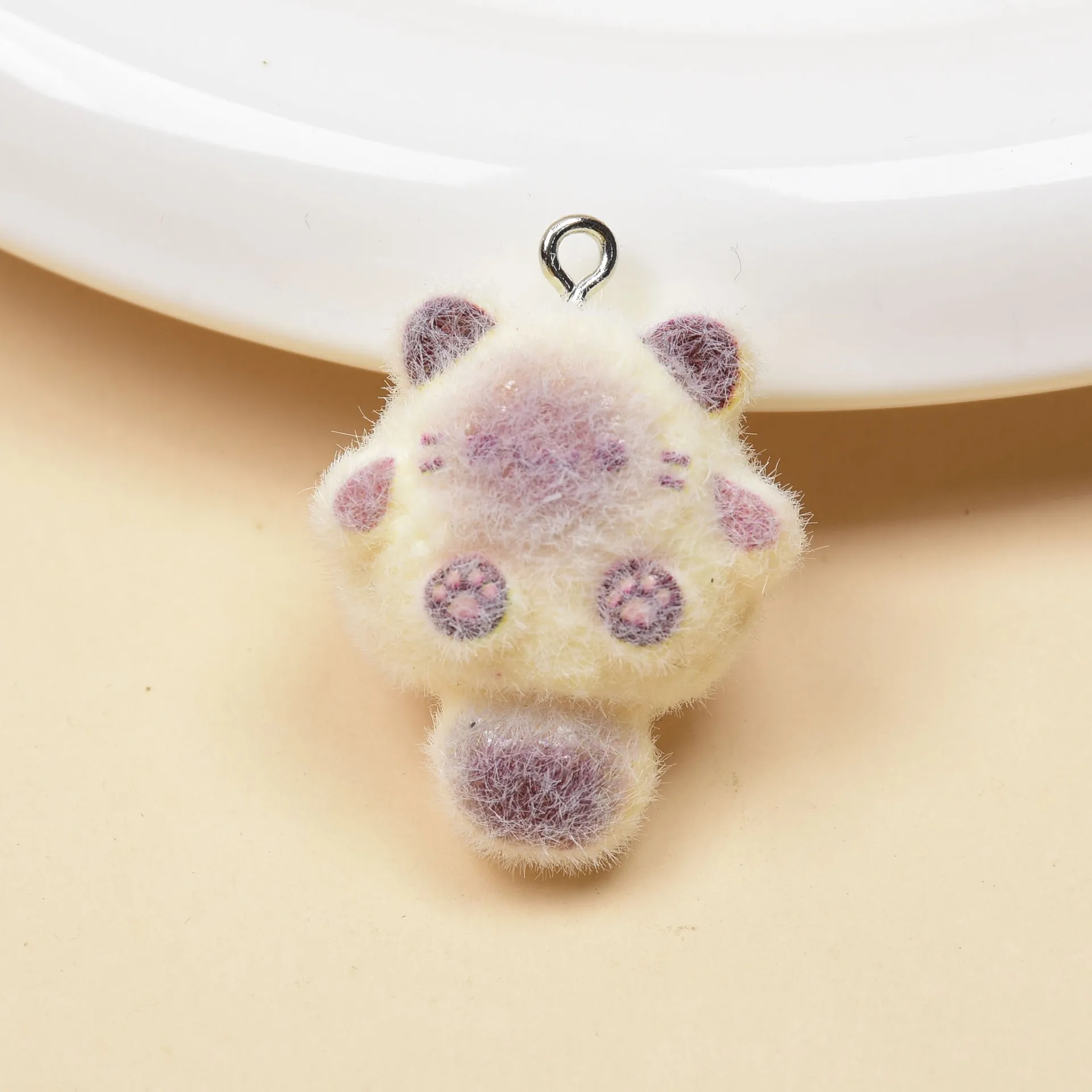 20pcs Fluffy Cute Resin Charms Cartoon Flocking Cat Shape Doughnut Pendant For Earring Keychains DIY Phone Chains Jewelry Make
20pcs Fluffy Cute Resin Charms Cartoon Flocking Cat Shape Doughnut Pendant For Earring Keychains DIY Phone Chains Jewelry Make