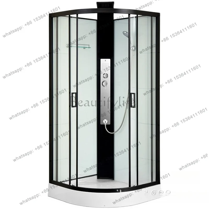 Shower room arc fan integrated wet and dry separation bathroom small apartment partition
Shower room arc fan integrated wet and dry separation bathroom small apartment partition