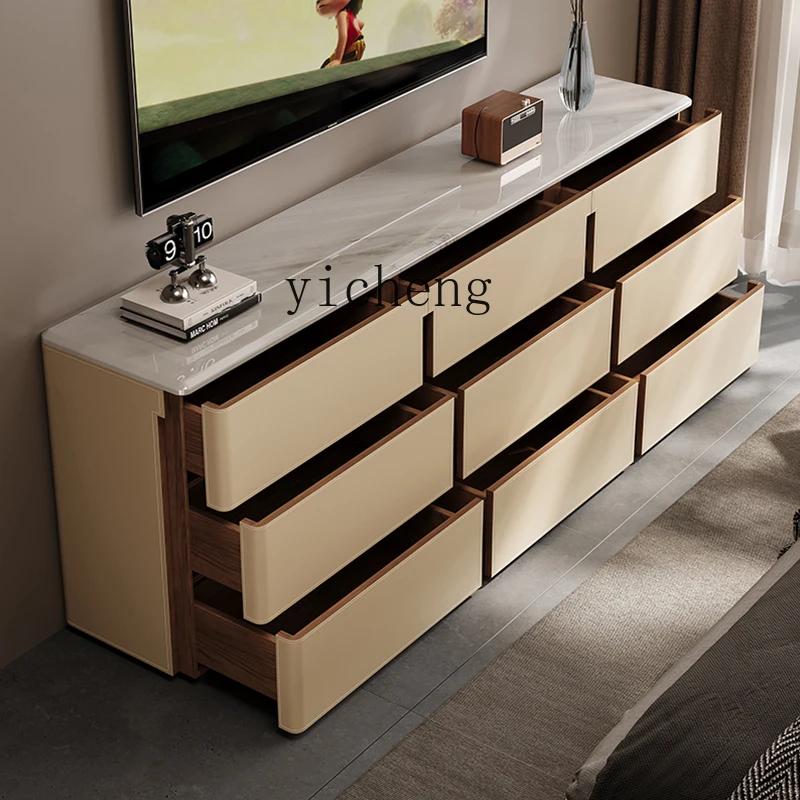 GZ 1 Marble Side Cabinet Against the Wall Integrated Locker Saddle Leather Locker
GZ 1 Marble Side Cabinet Against the Wall Integrated Locker Saddle Leather Locker