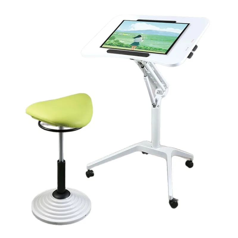 Lifting table Pneumatic lifting table can be flipped, study table can be moved and locked office, no plug-in desk
Lifting table Pneumatic lifting table can be flipped, study table can be moved and locked office, no plug-in desk