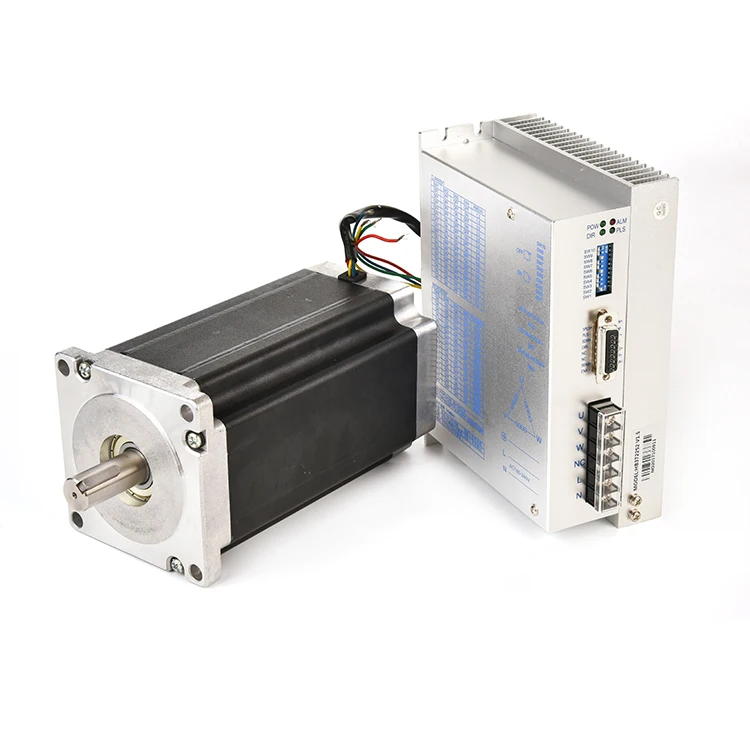 High Torque NEMA 42 25N.m 110 Frame 285mm Length Stepper Motor 3-phase 1.2 Degree with Encoder Driver Kit for Cnc
High Torque NEMA 42 25N.m 110 Frame 285mm Length Stepper Motor 3-phase 1.2 Degree with Encoder Driver Kit for Cnc