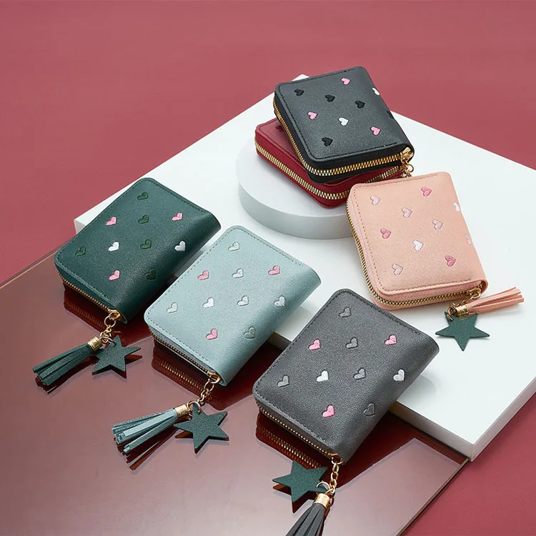 1PC Zipper Lovely Mini Coin Purse Female Cardholder Korean Fashion Aesthetic Bags Cute Tassel Girl Small Wallets for Women 2024
1PC Zipper Lovely Mini Coin Purse Female Cardholder Korean Fashion Aesthetic Bags Cute Tassel Girl Small Wallets for Women 2024