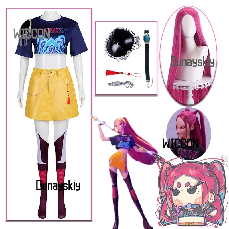 Anime Demon of Hunter KPop Mira Cosplay Costume Women Adult Girl Fantasia Clothing Disguise Uniform Outfit Halloween Suit
Anime Demon of Hunter KPop Mira Cosplay Costume Women Adult Girl Fantasia Clothing Disguise Uniform Outfit Halloween Suit