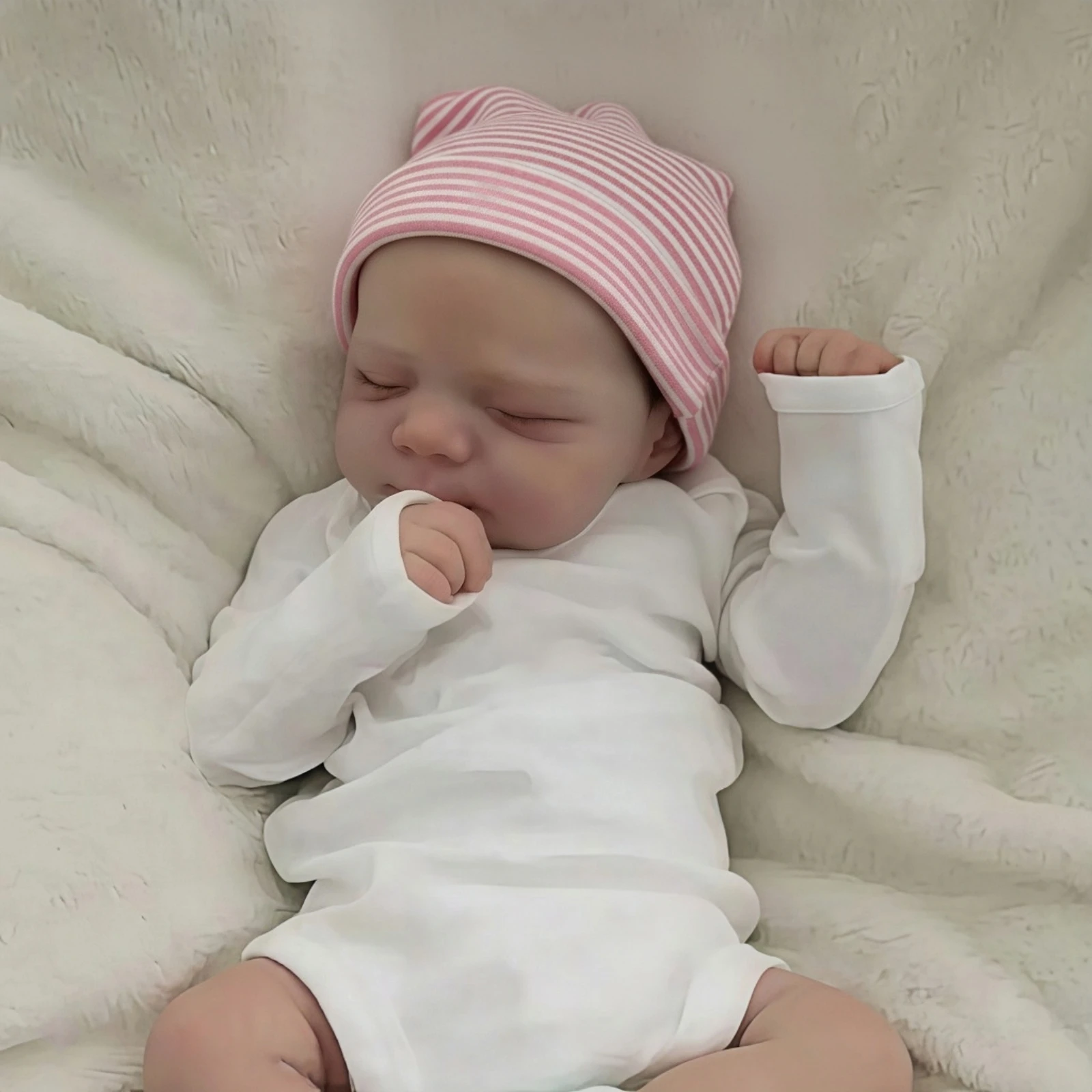 Реалистичная кукла реборн 48 см — 19-дюймовая виниловая кукла BeBe с ручной росписью всего тела для новорожденных, реалистичная игрушка-кукла для девочек — Рождественский подарок
Реалистичная кукла реборн 48 см — 19-дюймовая виниловая кукла BeBe с ручной росписью всего тела для новорожденных, реалистичная игрушка-кукла для девочек — Рождественский подарок