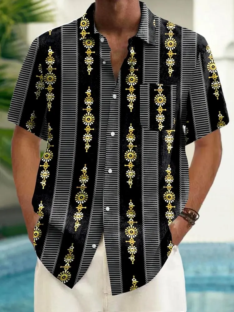2025 Men's Summer Luxury Elegant Noble Printed Pattern Short Sleeve Shirt Casual High Quality Comfortable Top
2025 Men's Summer Luxury Elegant Noble Printed Pattern Short Sleeve Shirt Casual High Quality Comfortable Top