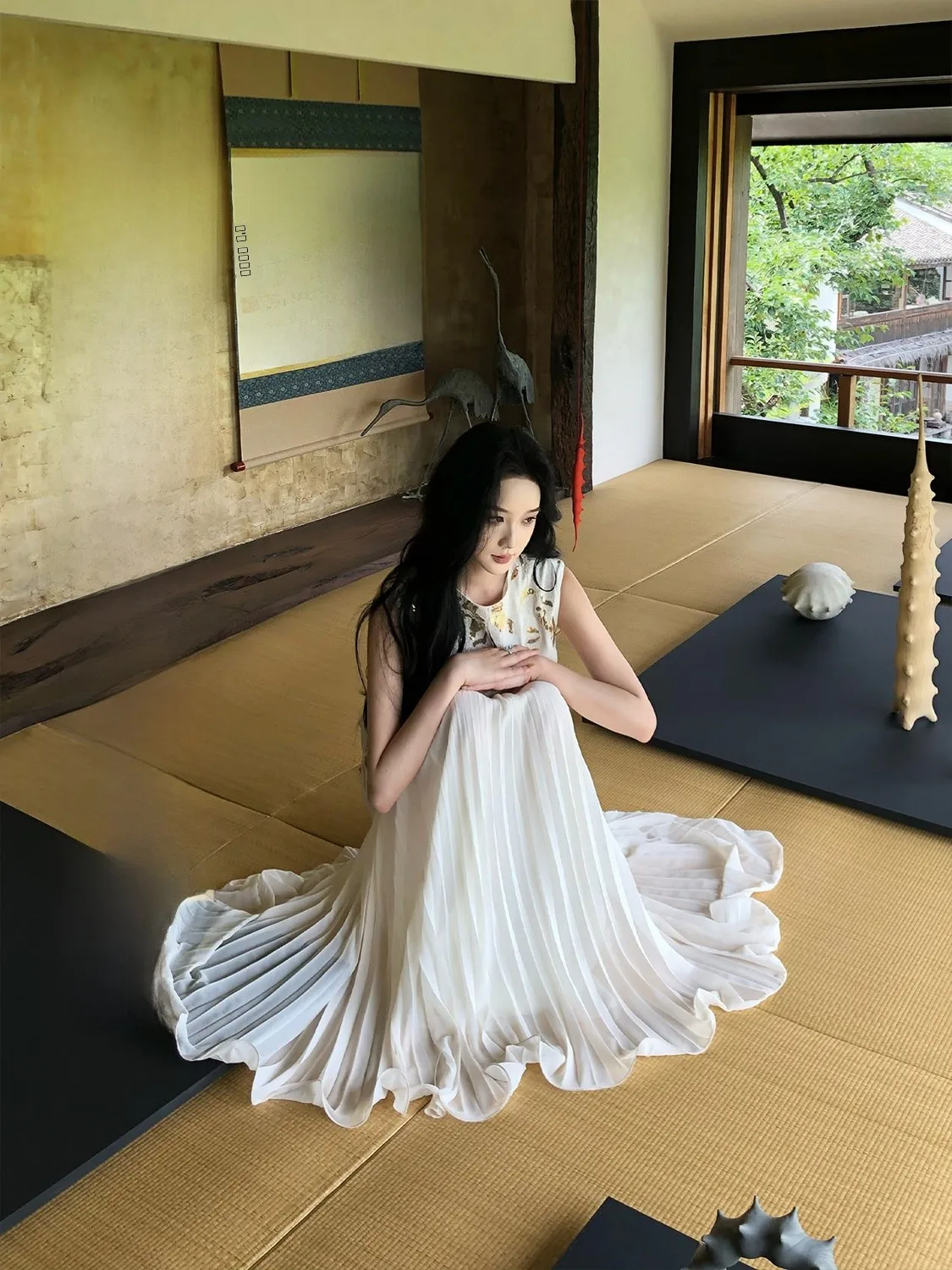 Ele A-Line Skirt Women's Spring 2026 New Thin Polyester Fiber Commute Sle Chinese Brand Qipao Skirt
Ele A-Line Skirt Women's Spring 2026 New Thin Polyester Fiber Commute Sle Chinese Brand Qipao Skirt