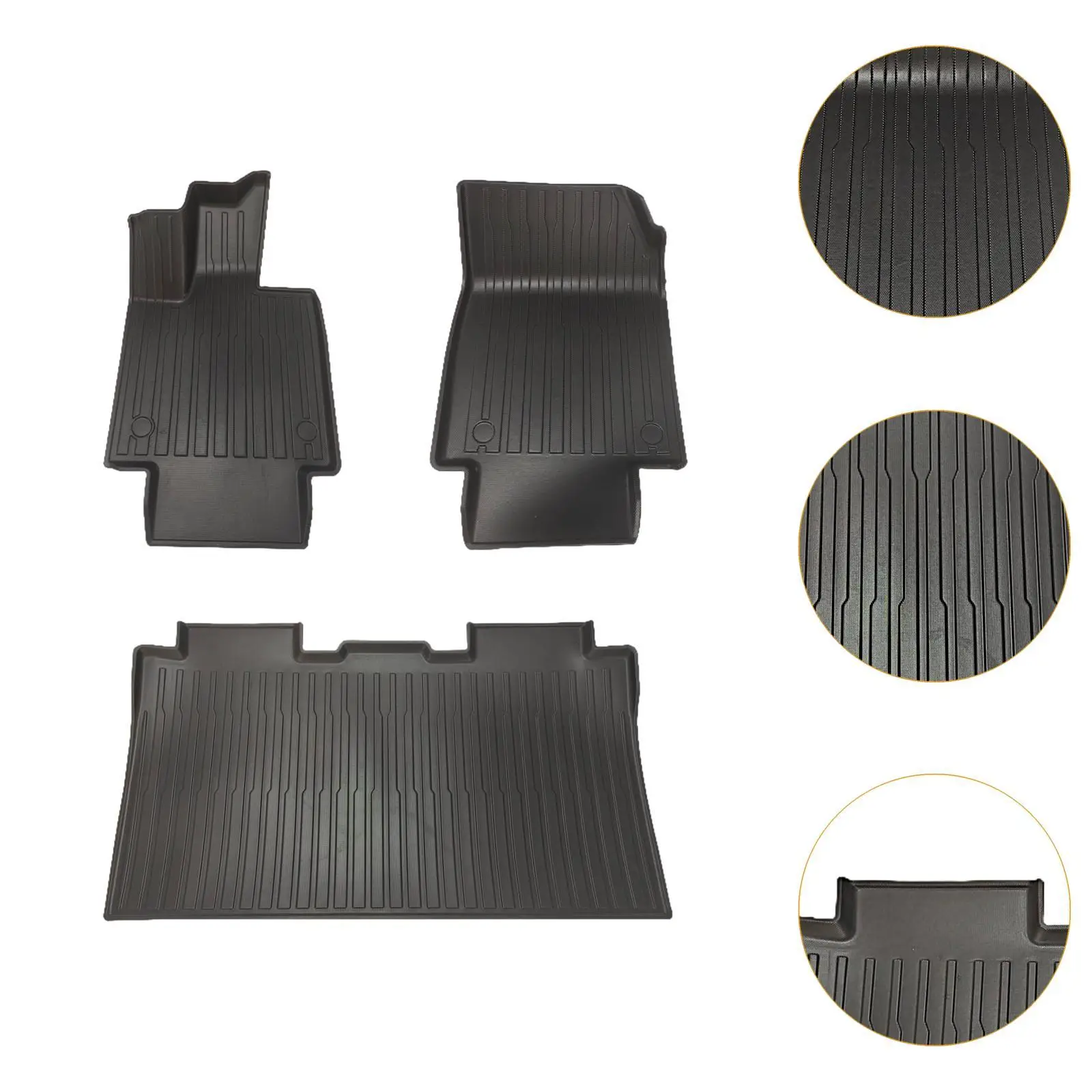 3Pcs Floor Mats All Weather Protection Auto Interior Garage Spare Parts Waterproof Floor Liner for Tesla Cybertruck Pickup
3Pcs Floor Mats All Weather Protection Auto Interior Garage Spare Parts Waterproof Floor Liner for Tesla Cybertruck Pickup