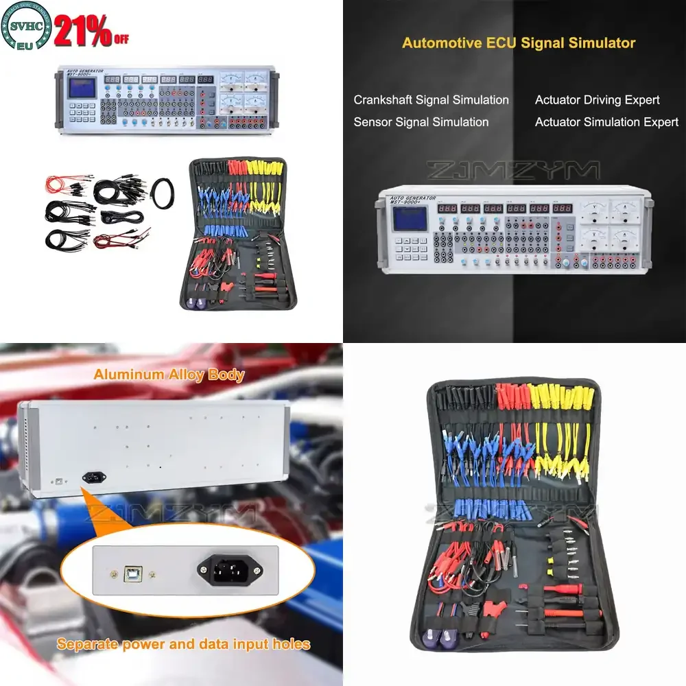 MST 9000+ & MST-08 Automotive ECU Sensor Simulator Car ECU Repair Tool/ Multi-function Lead KIT Circuit Test universal cable
MST 9000+ & MST-08 Automotive ECU Sensor Simulator Car ECU Repair Tool/ Multi-function Lead KIT Circuit Test universal cable
